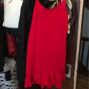 red forever 21 dress